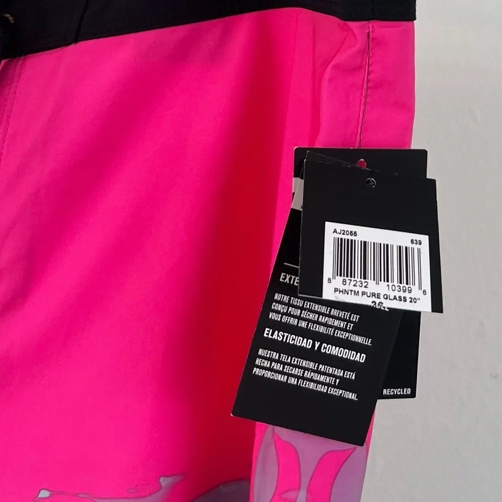 NWT Men’s Hurley Phantom Pure Glass 20” Board Shorts